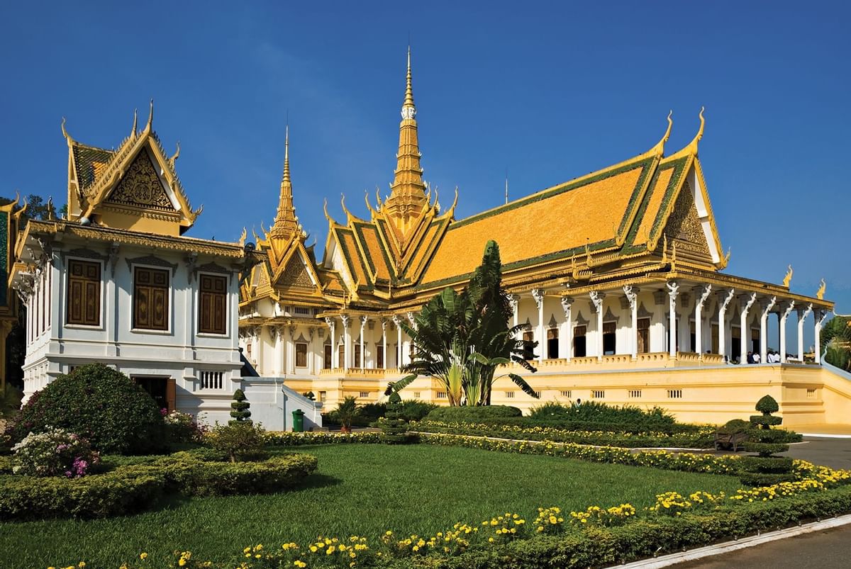 Exterior view of The Royal Palace  near Sunway Hotel Phnom Penh