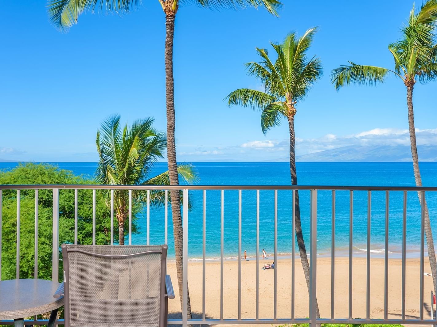 Balcony of Ocean Family Suite at Ka'anapali Beach Hotel Hawaii