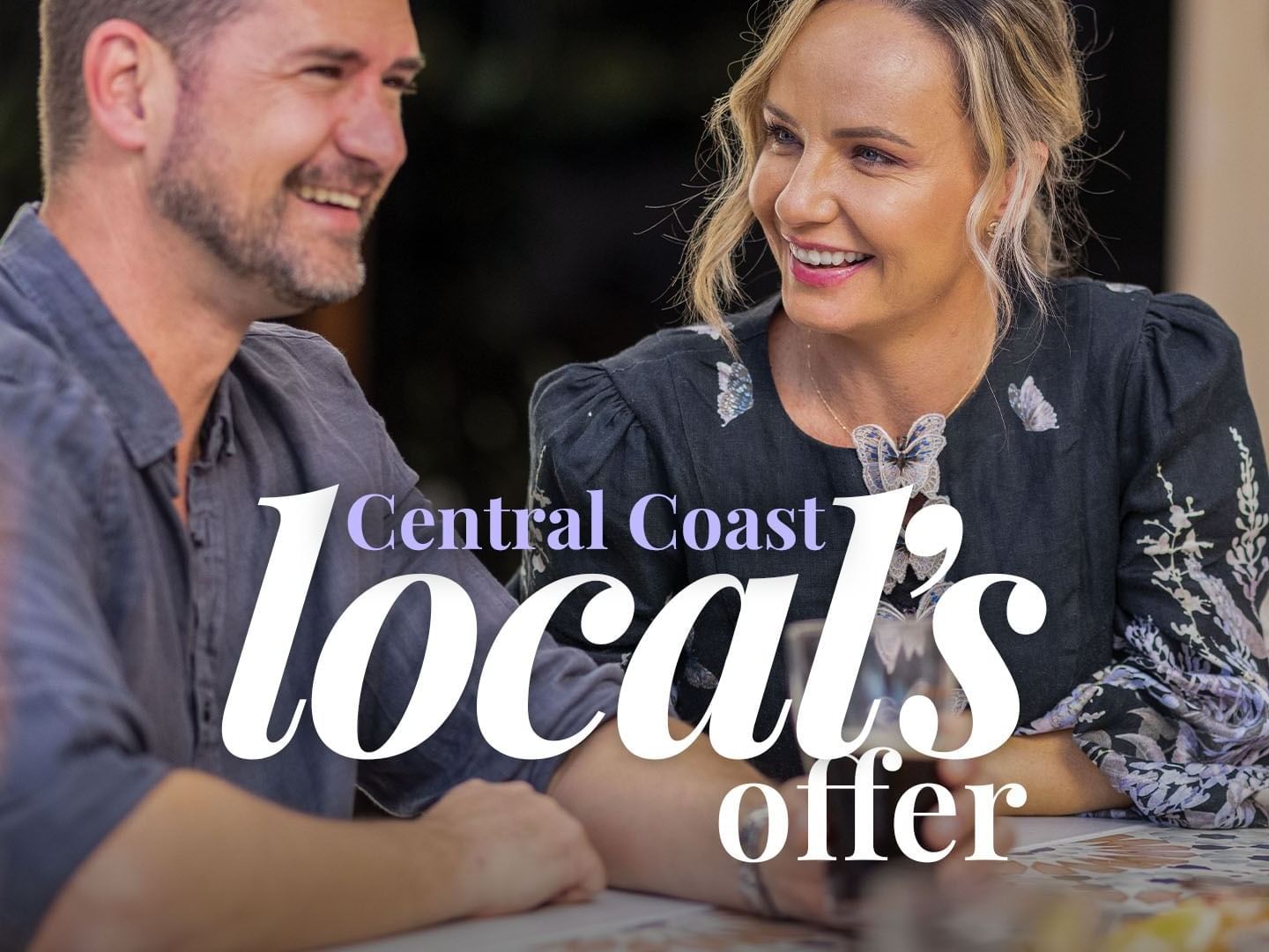 Central Coast NSW couple enjoy drinks at Mingara