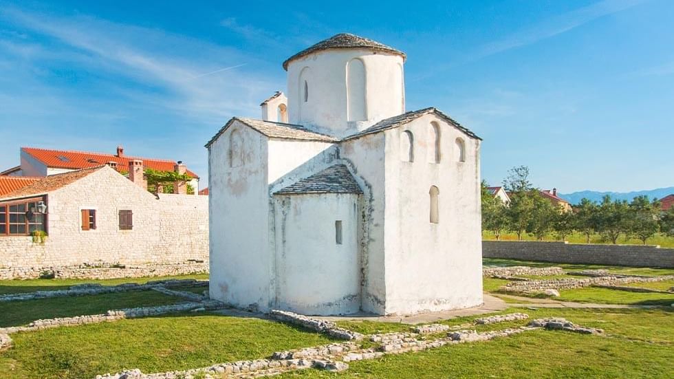 Church of the Holy Cross in Nin near Falkensteiner Hotels