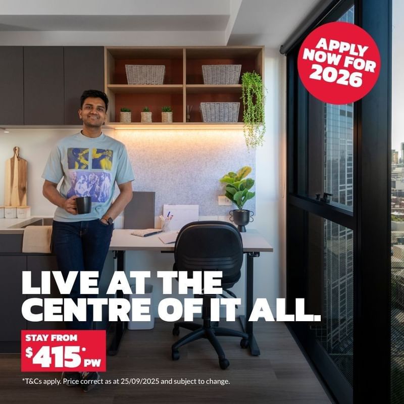 UniLodge Melbourne Central- Open for 2026!