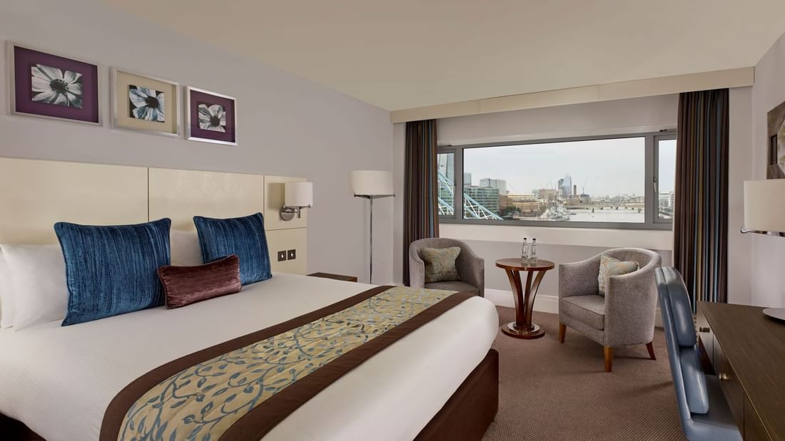 Standard Double with Tower Bridge View Room at Guoman Hotels