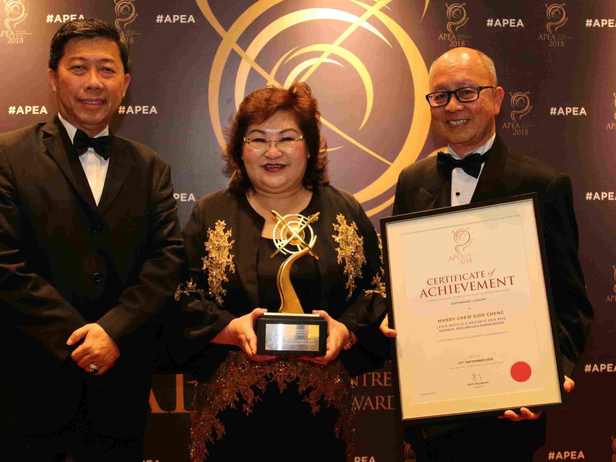 News 2018 - Entrepreneurial Excellence | Lexis® Hotel Group