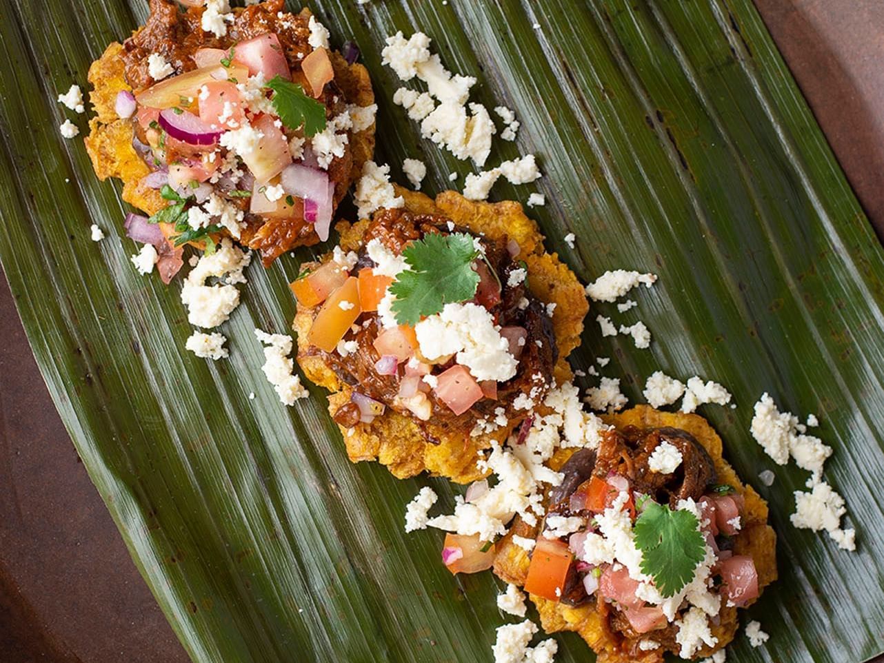 Food at Tierra Magnífica Hotel in Guanacaste, Costa Rica