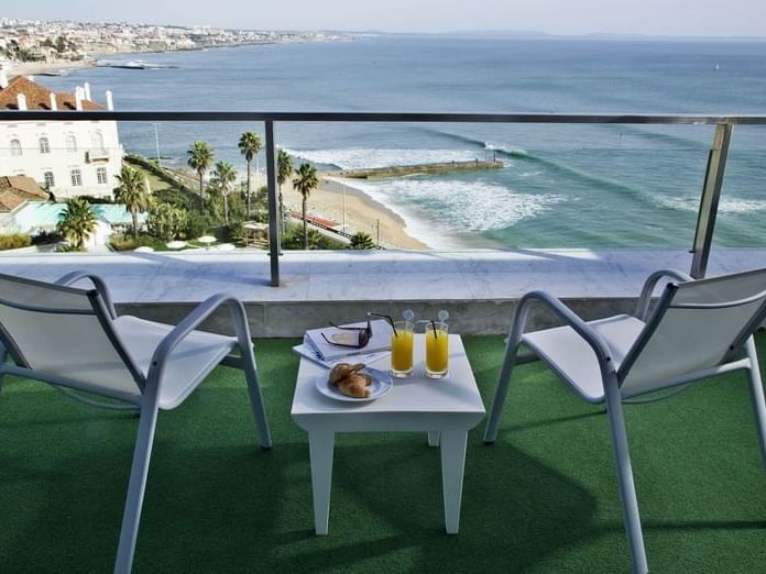 Chambre avec vue sur l'océan Hotel Cascais Miragem