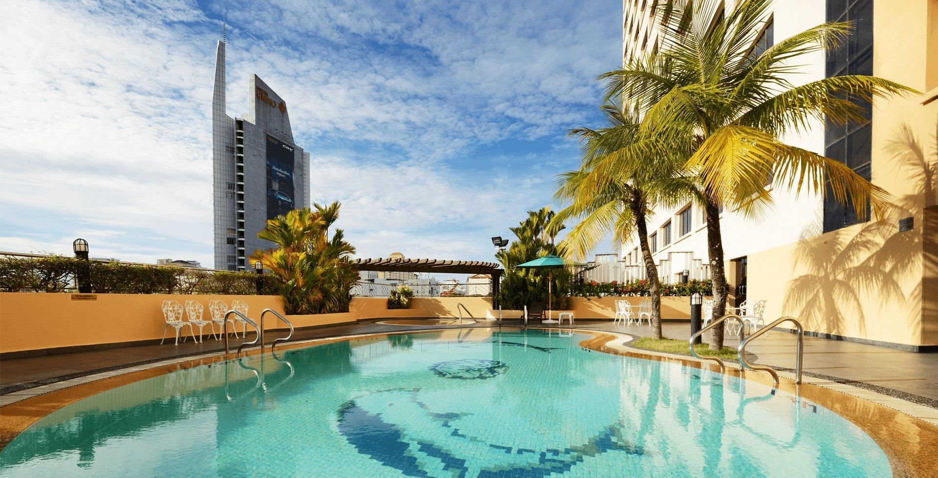 Day shot of Outdoor Swimming Pool at Sunway Hotel Georgetown