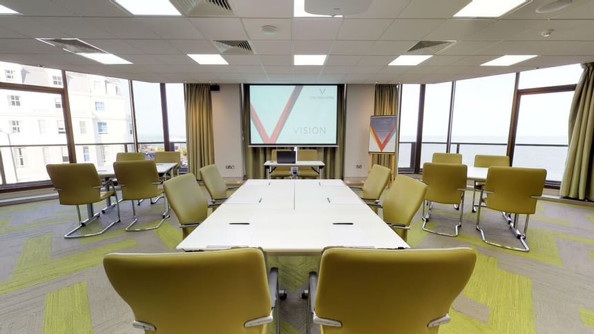 Conference setup in a Meeting room at The View Eastbourne