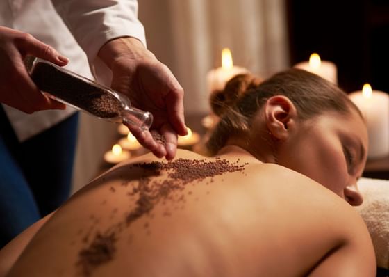 Enzyme Peel session for a lady at Honor's Haven