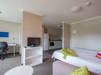 UniLodge @ ANU – Davey Lodge_Studio Double ANU Apartments Canberra