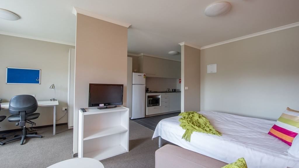 UniLodge @ ANU – Davey Lodge_Studio Double ANU Apartments Canberra