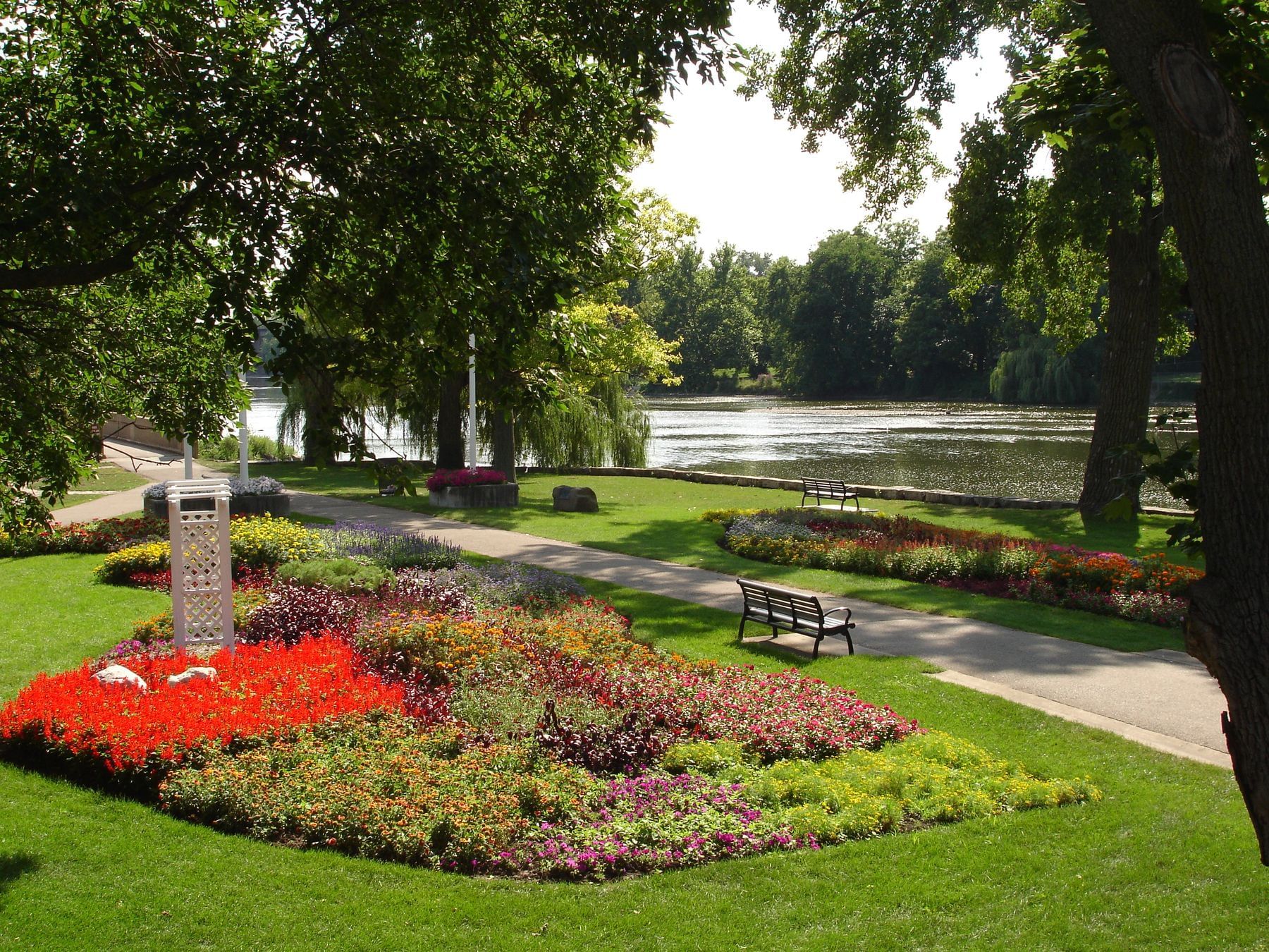 Scenic Trail garden near The Herrington Inn & Spa