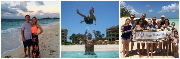 People having enjoyable time near The Somerset on Grace Bay