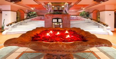 Reception at Sultanahmet Palace Hotel in Istanbul