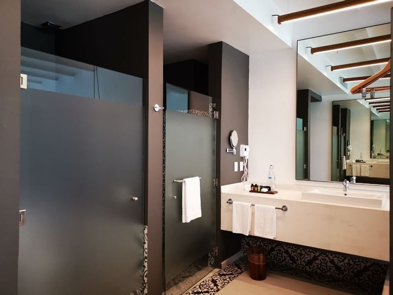 Bathroom of Master suite at Cuernavaca Curamoria Collection