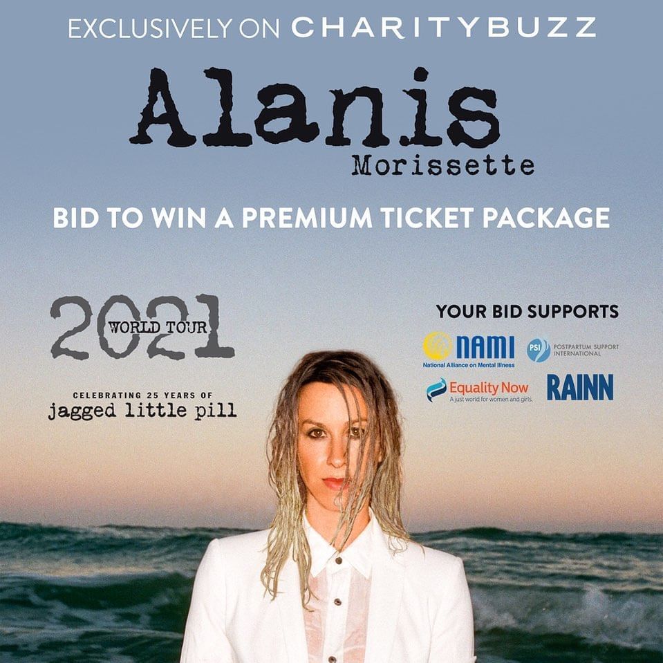 Poster for Alanis Morissette Tour