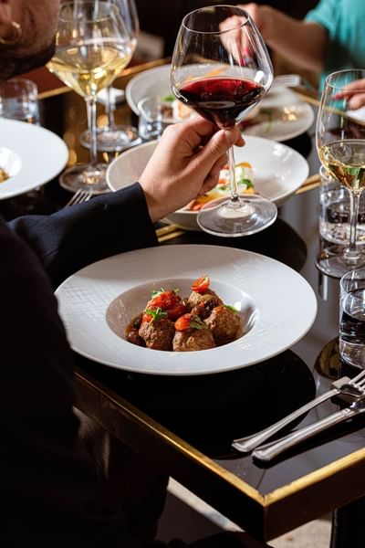 Fine dining at Diana's Place