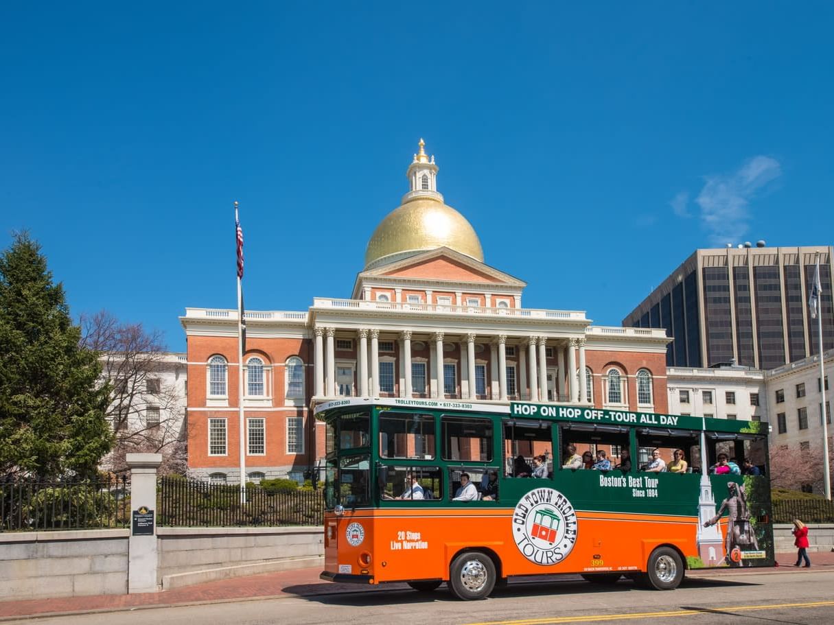 Old Town Trolley Tours near The Godfrey Boston Hotel