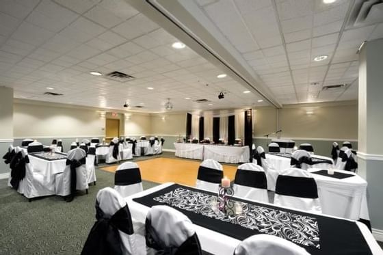 Meeting space set for social event
