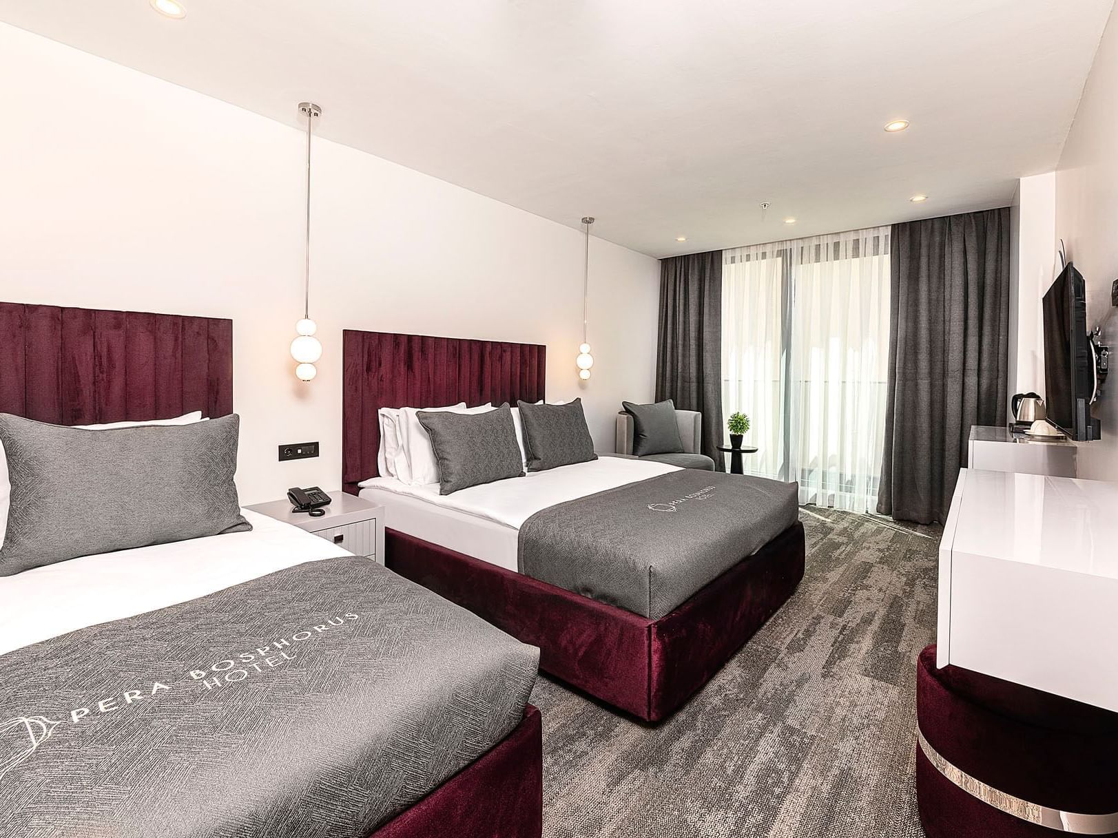 Spacious Standard Triple Room at Pera Bosphorus Hotel