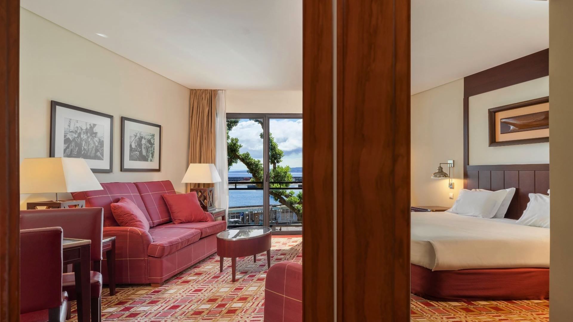 Interior of standard double suite at Bensaude Hotels Collection