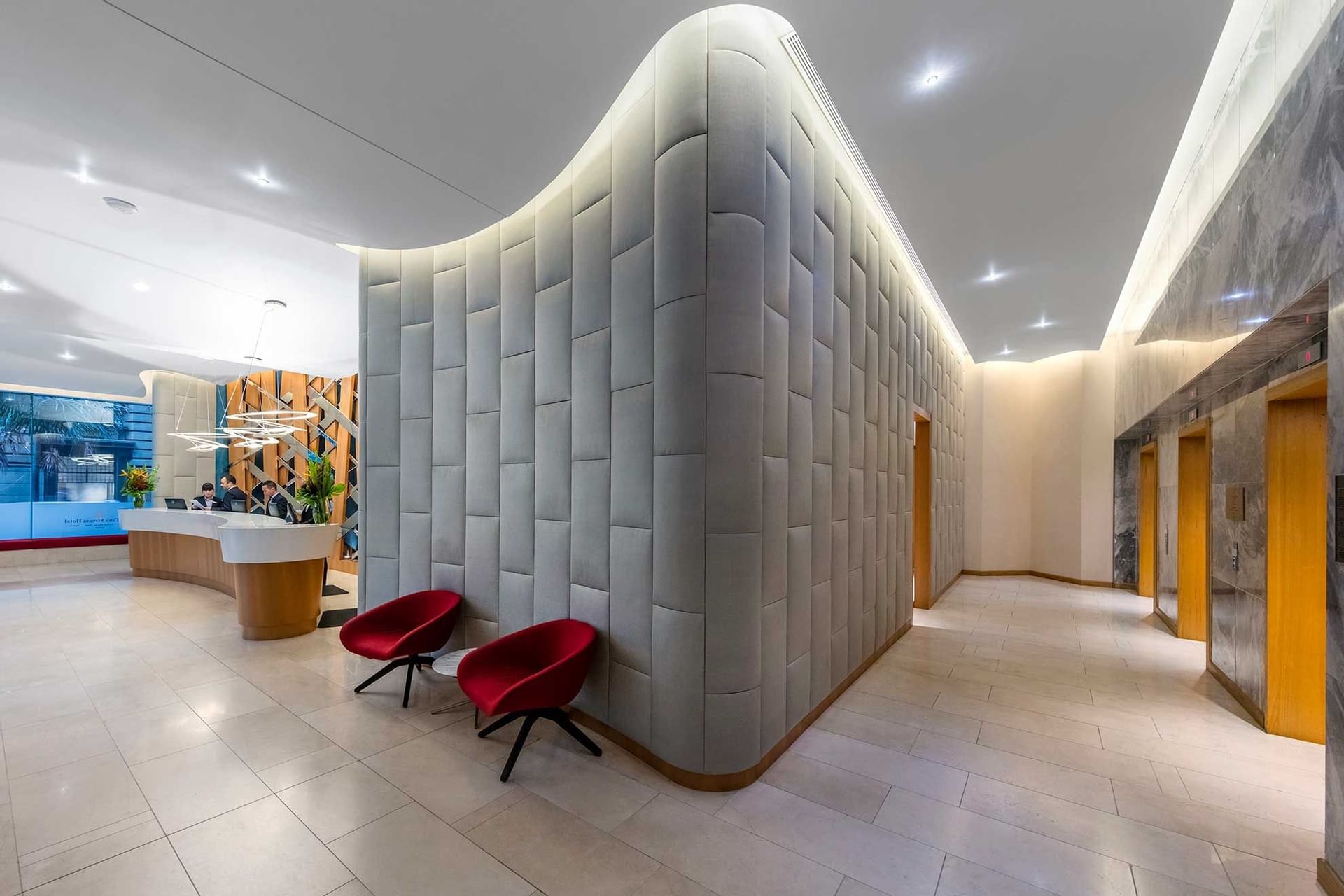 Interior of Wide Lobby View at St. Giles Tank Stream Sydney