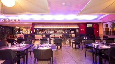 Dining at Hôtel du Pasino in Saint-Amand-Les-Eaux, France