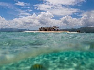 A small cottage on an island near Gran Ventana Beach Resort