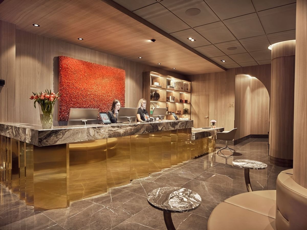 Front Desk at Hotel Riverton, Gothenburg