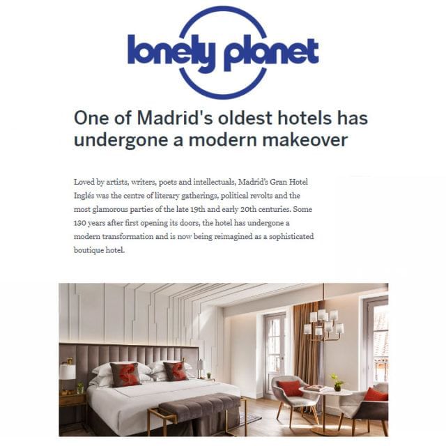 Gran Hotel Inglés en Lonely Planet
