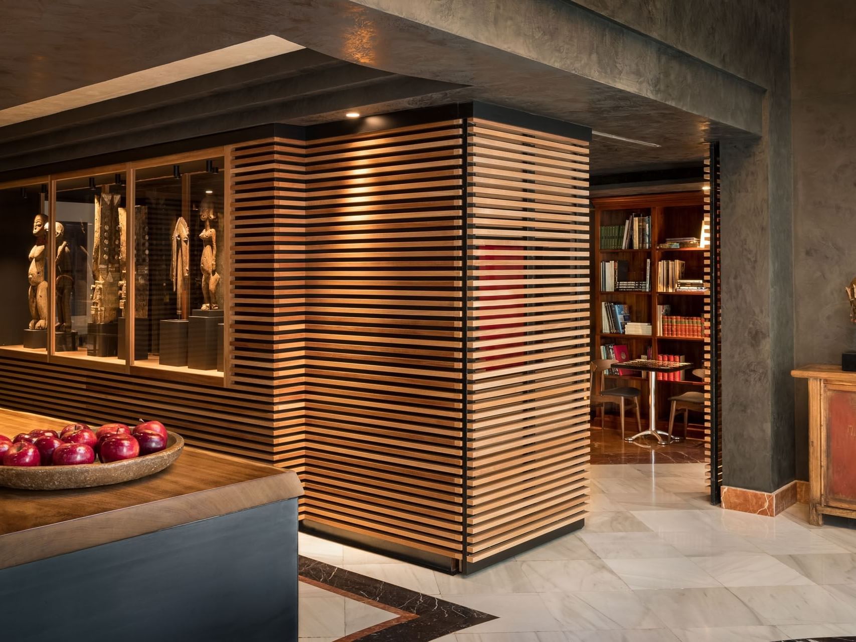 Interior of the hotel Reception area at Barcelona Apartment