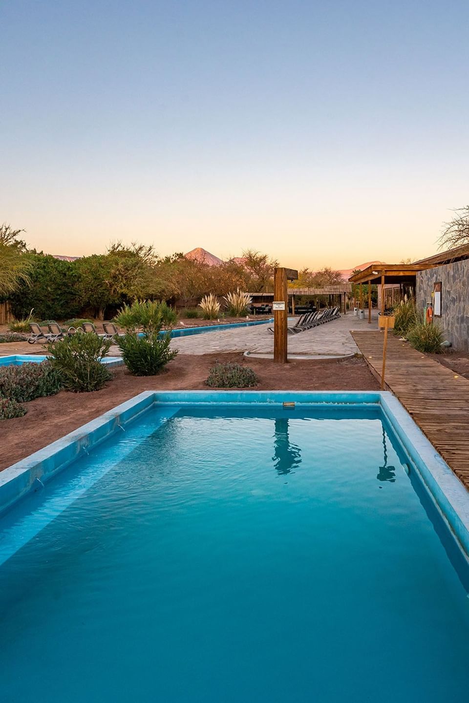 Pool at Hoteles Cumbres in Chile