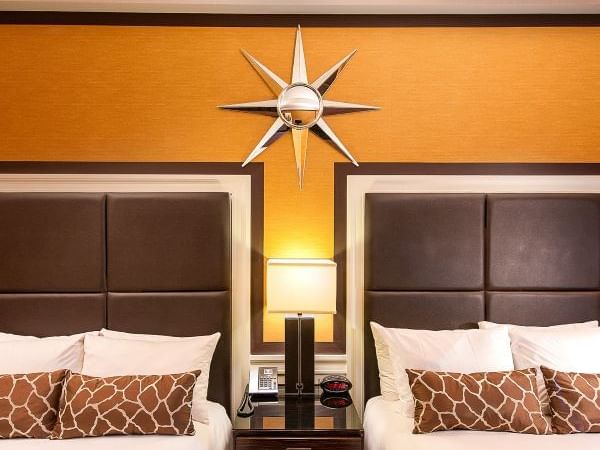 Stay with Friends or Family with a 2 bedded room at the Empire Hotel
