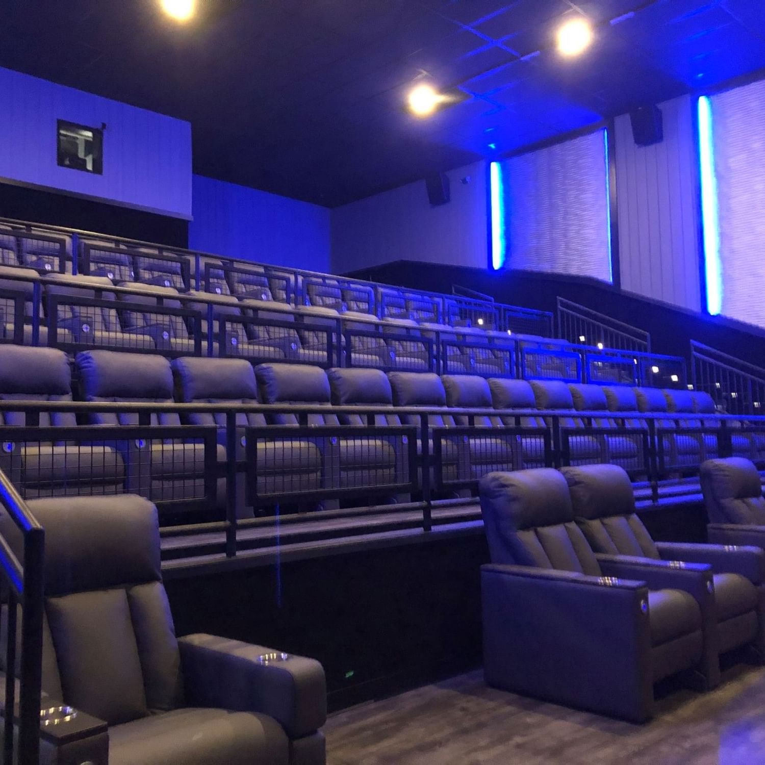 Interior of the movie theatre at Holiday Inn Hotel & Suites