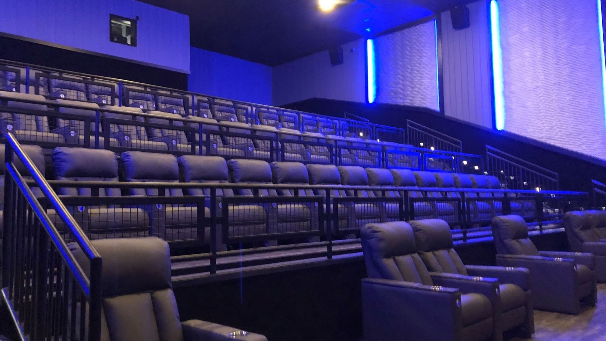 Interior of the movie theatre at Holiday Inn Hotel & Suites