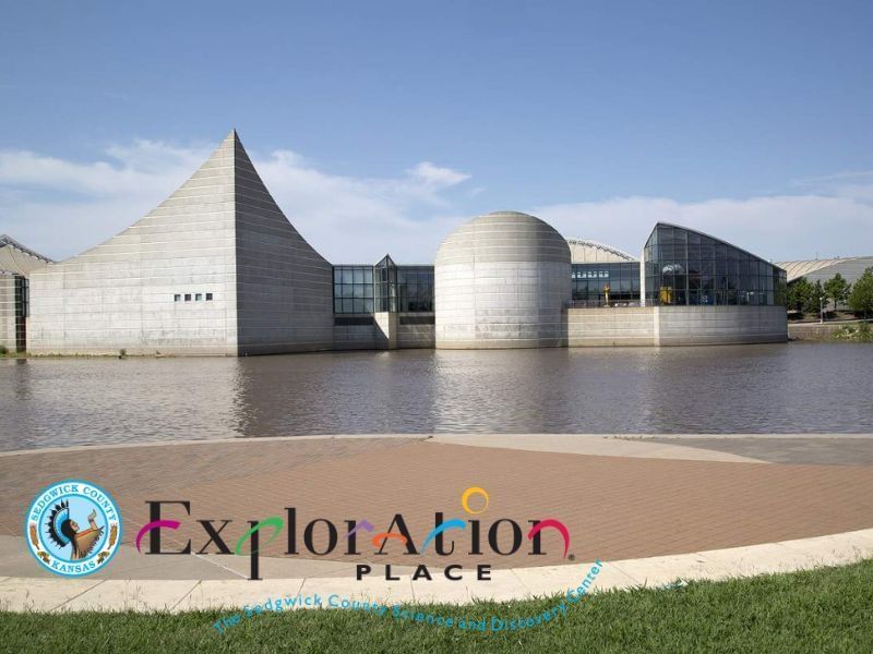 Exploration Place Science and Discovery Center in Wichita KS near Hotel at Old Town