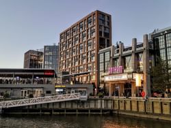 Exterior view of The Anthem Concert Hall near Harborside Hotel