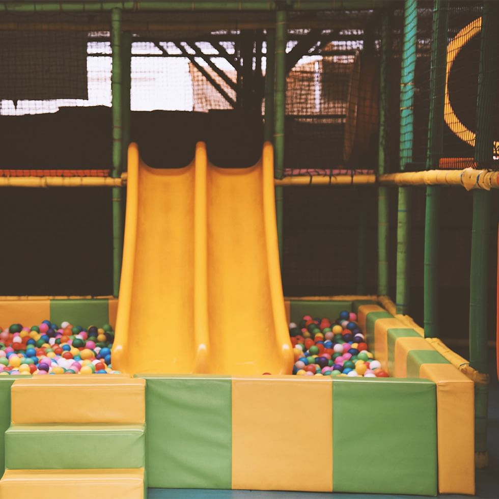 Ball Pit Slide Play Factory Dornbirn at Falkensteiner Hotels