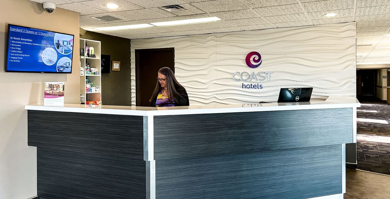 Coast Swift Current Hotel Lobby