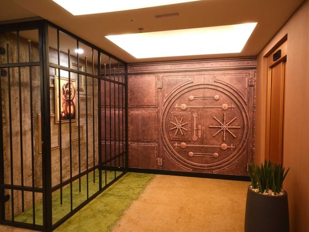 Entrance of Tresor Restaurant at Design Plus Bex Hotel