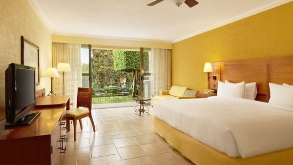 Junior Suite with terrace and 1 King at Fiesta Americana Hacienda Ixtapan de la Sal in Estado de México.