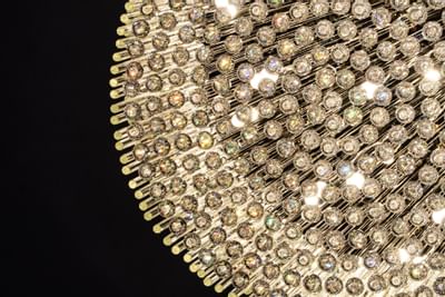 Ballroom Chandelier at The Torch Doha Hotel in Qatar