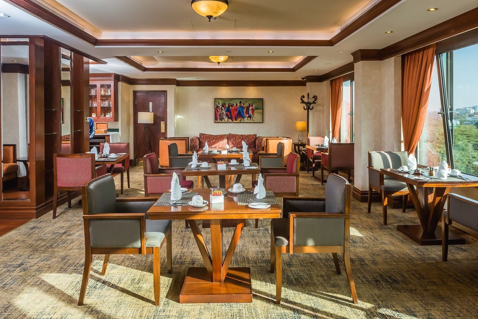 Premium Lounge at the Nairobi Serena Hotel