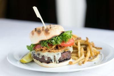 Close up of a dish served at Stein Eriksen Lodge