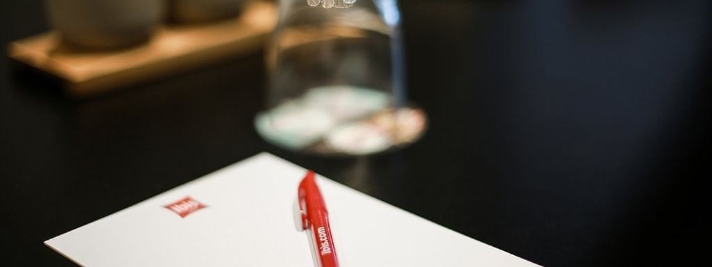 Stationery in a boardroom at ibis Sydney World Square Hotel