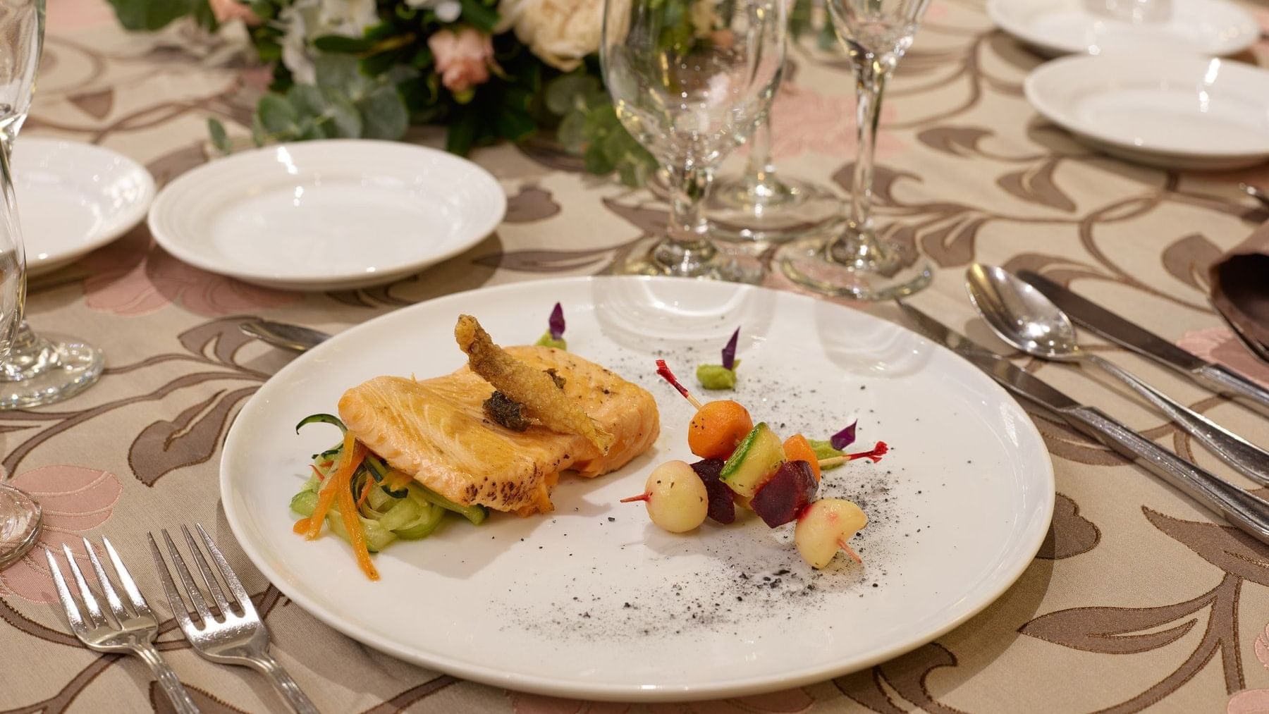 Close-up on a Plated dish in Gran Salón Yucatán at FA Mérida