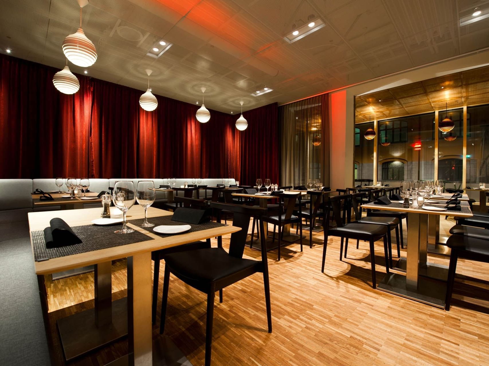 Dinner at Hotel Birger Jarl in Stockholm, Sweden