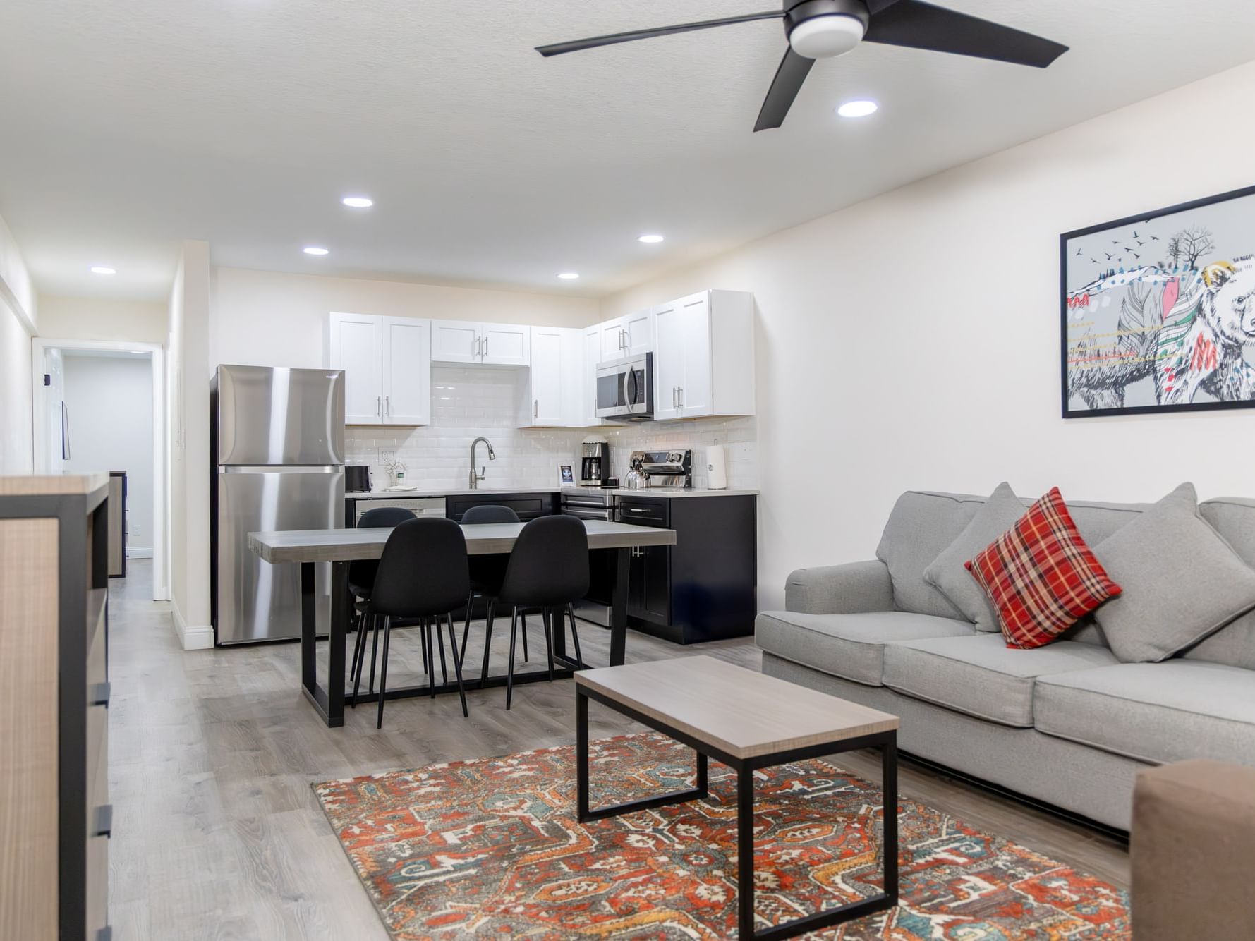 Living Room in One Bedroom  Suite at Legacy Vacation Resorts