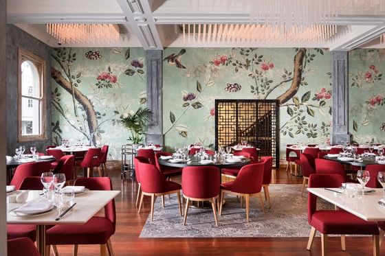 Dining & lounge area in Grand Orient Signature Restaurant at Melbourne Hotel Perth
