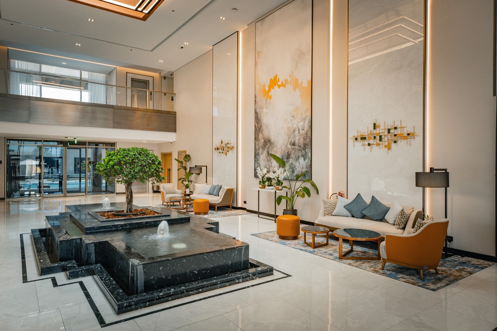 Lobby at First Grand Hotel Dammam