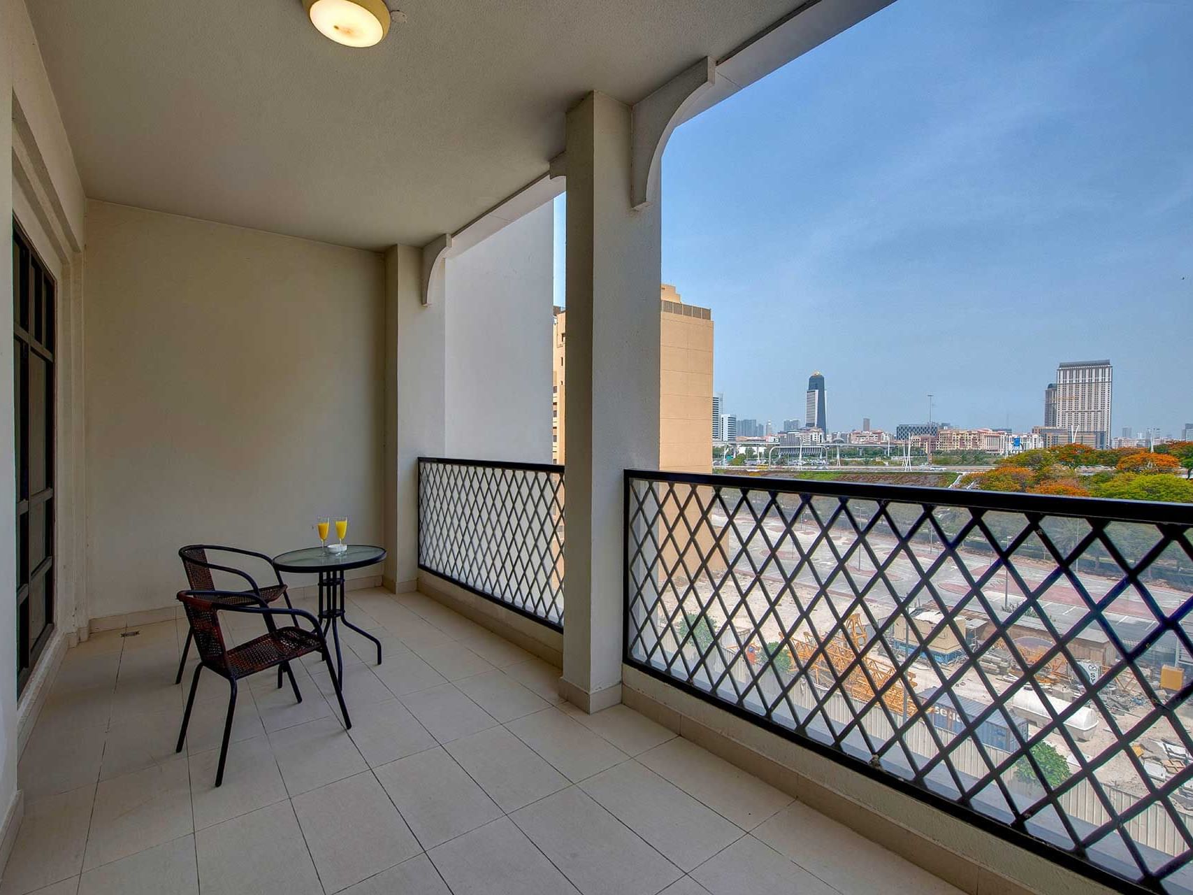Terrace at Suha Creek Hotel Apartments